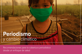 Tapa de Periodismo y cambio climático