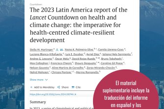 Informe regional Lancet Countdown Latinoamérica