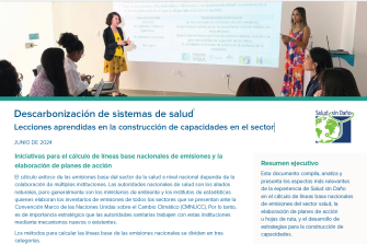 Descarbonización de sistemas de salud