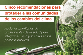 Cinco recomendaciones para proteger a las comunidades de los cambios del clima