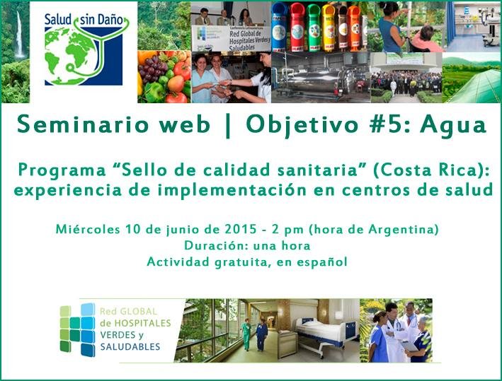 Seminario web agua - Costa Rica