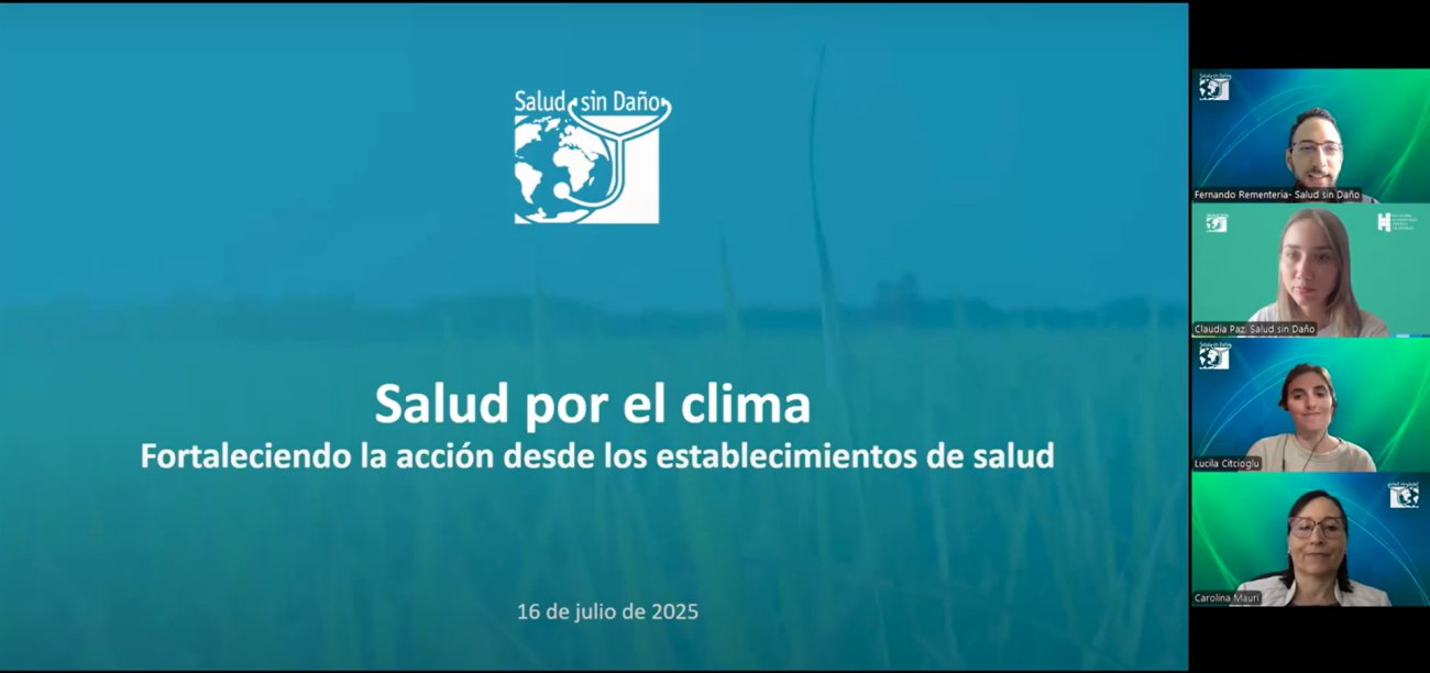 Seminario web | Salud por el clima