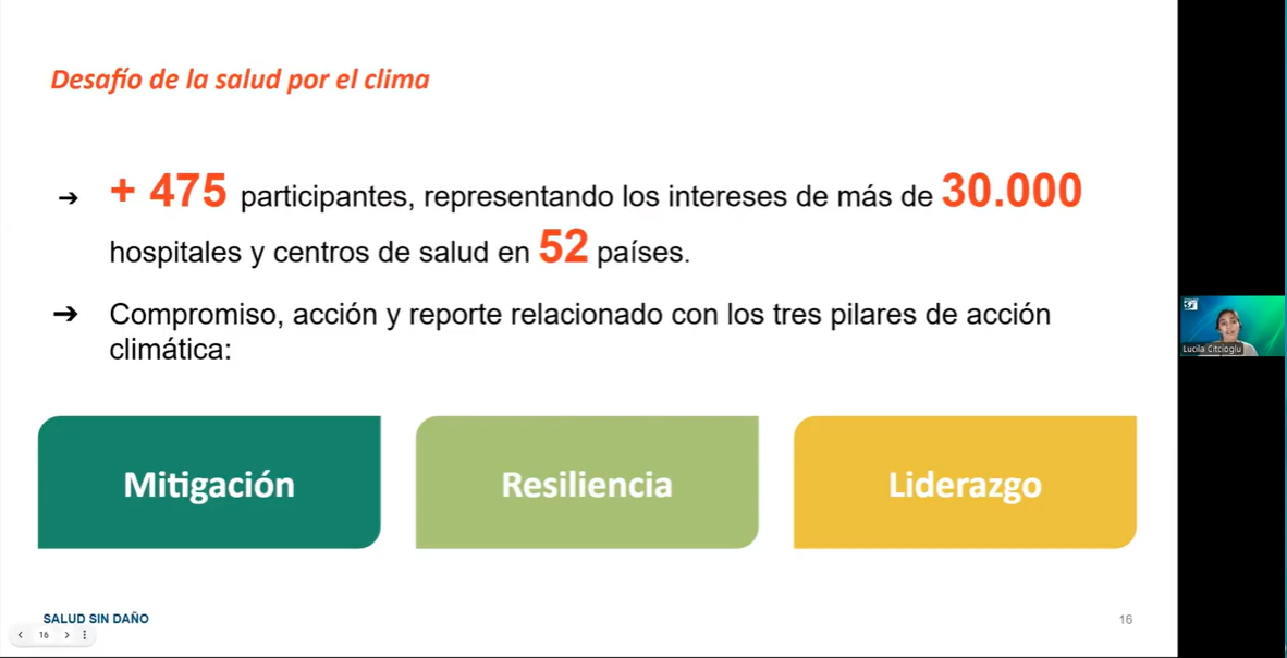 Seminario web | Salud por el clima