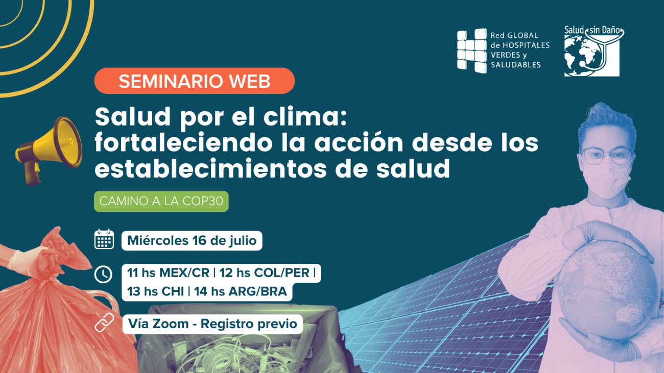 Salud por el clima: fortaleciendo la acción desde los establecimientos de salud