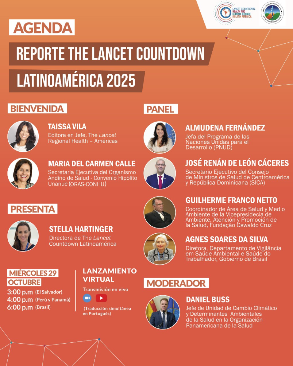 Lanzamiento del Reporte 2025 del Lancet Countdown Latinoamérica