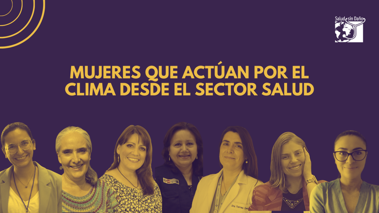 Día de la Mujer: profesionales de salud que actúan por el clima